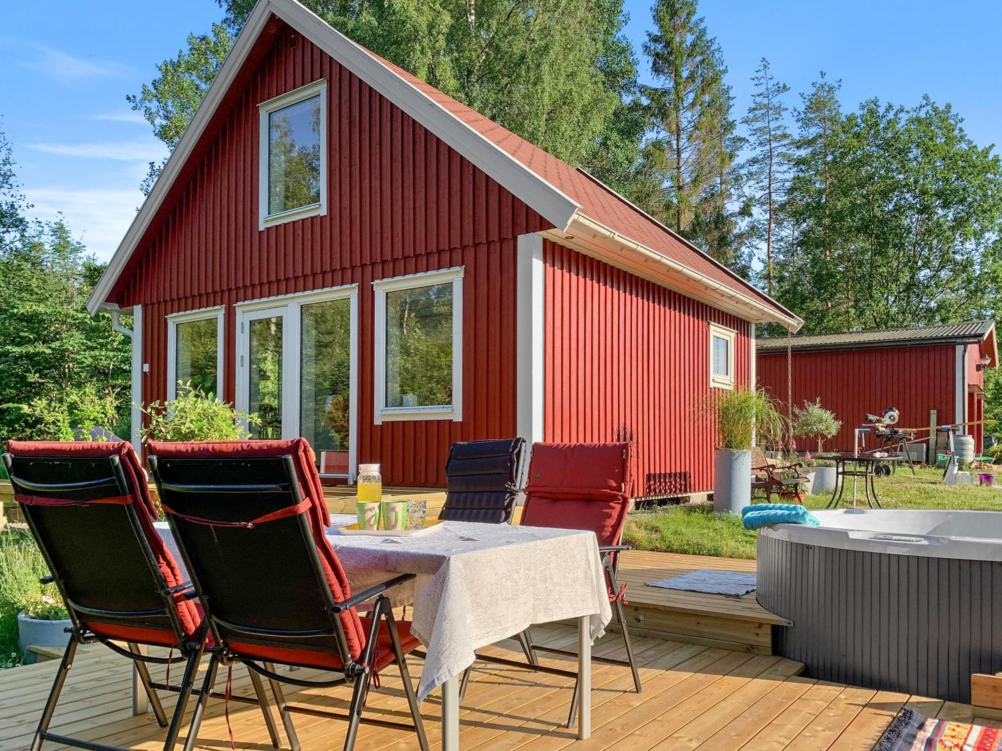 The Blomsholm Cabin - Load Your Electric Car Strömstad Kültér fotó
